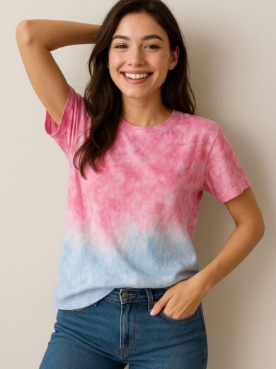 Cotton Tie Dye t shirt